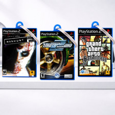 PS2 Mini Game Case Keychain