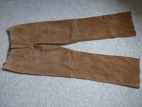Braune wildlederhose tcm damen - tcm,
