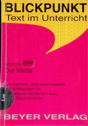 Morton rhue die welle - die,
