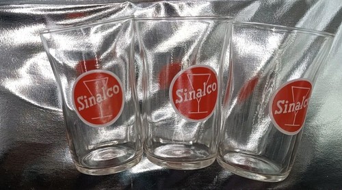 Antike sinalco trinkgläser - 3,