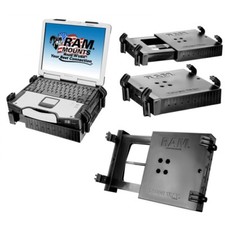 RAM-234-3 Tough Tray Universal Laptop Halter c/w abgewinkelte Klemmen