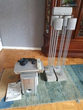 TEUFELBOXEN,DVD-Soundsystem JVC,mitBoxen, Ikea Ständer  90ern,Fernbedienung