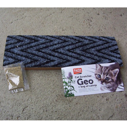 Katzen kratzbrett geo mit - katzen,