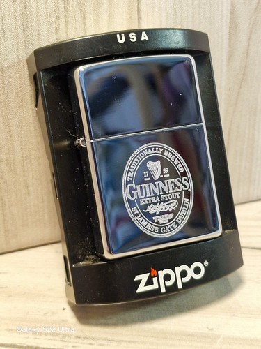 Original guinness zippo - guinness,