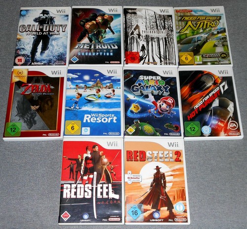 Nintendo wii spielesammlung - nintendo,