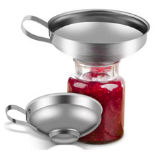 2 Größen Edelstahl Große