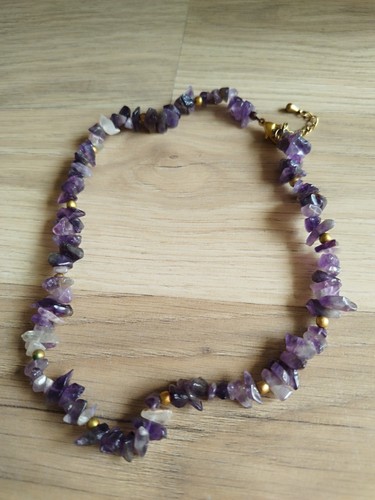 Edelsteinkette amethyst - edelsteinkette,