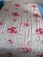 Bettüberwurf / Tagesdecke / 220 X 140 cm / Blumen