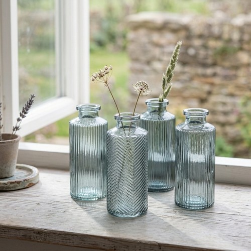 4er set kleine vase grün - kleine,