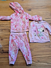 Snoopy Jogginganzug mit Hose Jacke & Oberteil Grösse 74 , 9-12 Monate
