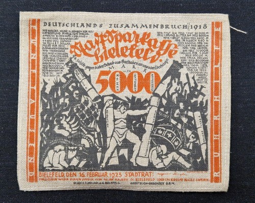 Notgeld bielefeld 5000 - bielefeld, mark
