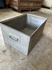 Metallkiste|Stapelkiste|Blechkiste|Werkzeugkiste| Industriekiste|Verzinkt|NEU|
