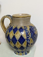 Keramik Krug mit Löwen