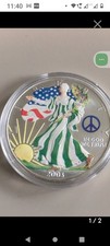 Lady Liberty Walking CommCoin