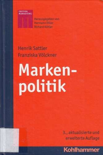 Markenpolitik kohlhammer - markenpolitik, (kohlhammer