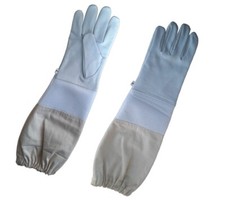 DEM7401 Imker Handschuhe Leder – Beekeeping Gloves für Herren Gr. M - 4XL