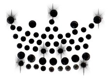 STRASSSTEINE KRONE 3cm