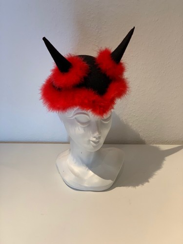Teufel kappe mit - teufel, hörner