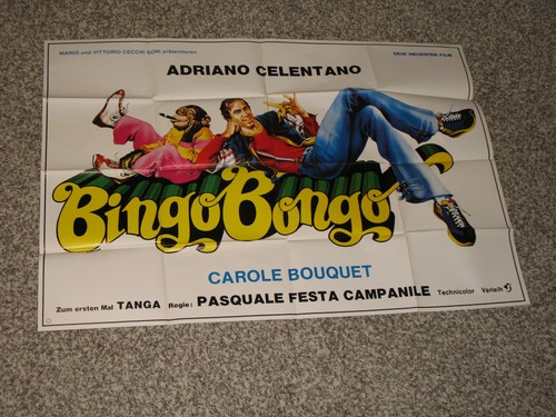 Bingo bongo kinoplakat a0 - bongo,