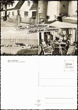 Ansichtskarte Hüde Haus Bethanien 4 Bild Dümmer b. Lemförde 1963