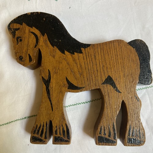 Großes vintage holzspielzeug - großes,