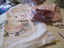 Rosa Schlafanzug Gr 110/116