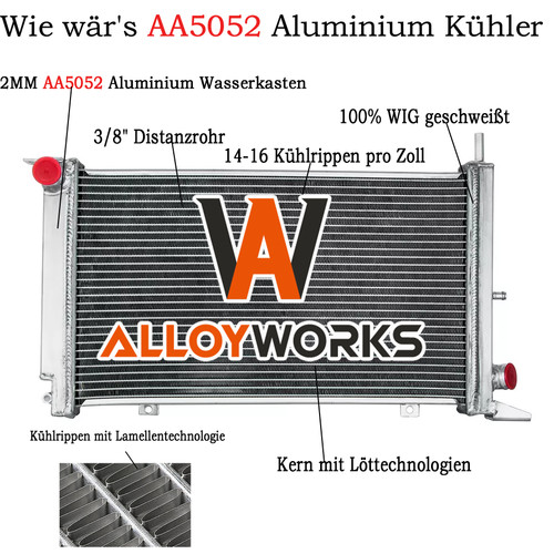 48mm aluminium kühler für - 48mm,