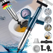 8 Bar Profi Abflussreiniger Pressluft Rohrreiniger Pumpe Druckluft Rohrreinigung