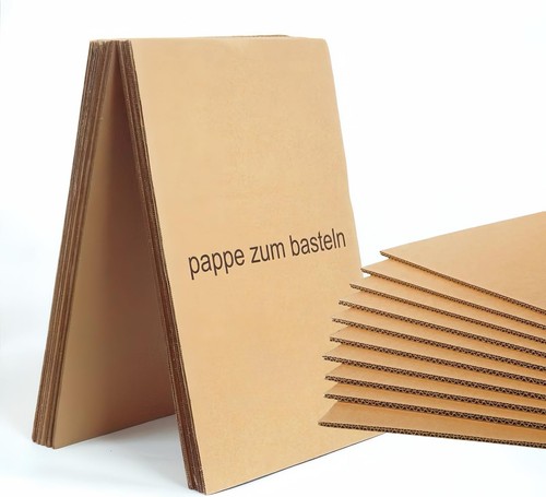 Stück wellpappe - a4,