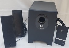 Logitech X-240 Sound-System 2.1 PC-Lautsprecher System Subwoofer