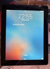 Apple iPad 2 Wi-Fi + 3G 32GB Schwarz Modell A1396 – gerissen, funktioniert