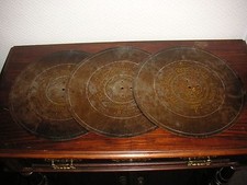 Eroica Nr. 38 A Symphonion Radetzkymarsch 34,5cm clock music box 3 discs 13 5/8"