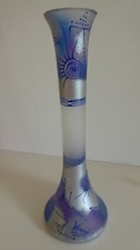 Wizard Glas Vase handbemalt