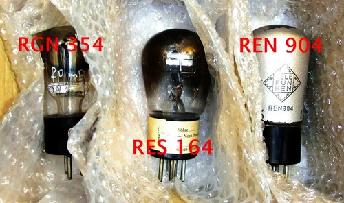 Radio röhren konvolut - radio-röhren,