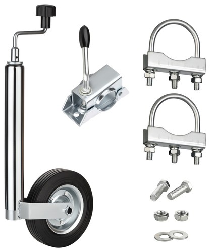 Stützrad 150kg verzinkt - , m