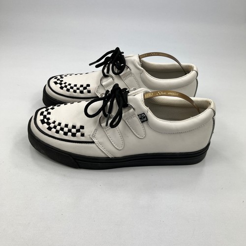 Tuk damen weiß leder - damen, creepers