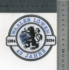 TSV 1860 München Aufnäher/Patch 40 Jahre Waaler Löwen - Neu