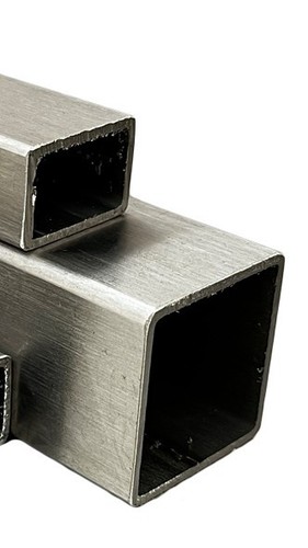 Edelstahlrohr quadrat und - quadrat,