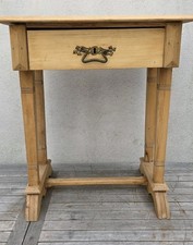 Antiker Beistelltisch Nähtisch GRÜNDERZEIT Jugendstil Weichholz Nachttisch