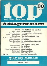 top Schlagertextheft mit