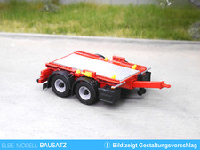1:87 EM196 Bausatz 2achs Tandem Absetzcontainer Anhänger passend für Herpa