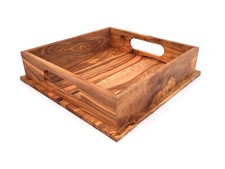 Serviertablett mit 2 Griffe