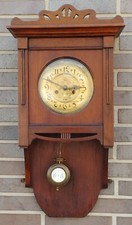 GUSTAV BECKER "SILESIA" - antike Regulator Wanduhr, Freischwinger, a. Nachlass *