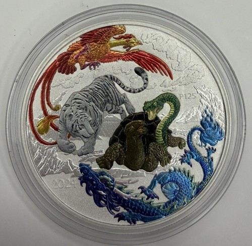 Silbermünze perth mint four - silbermünze,