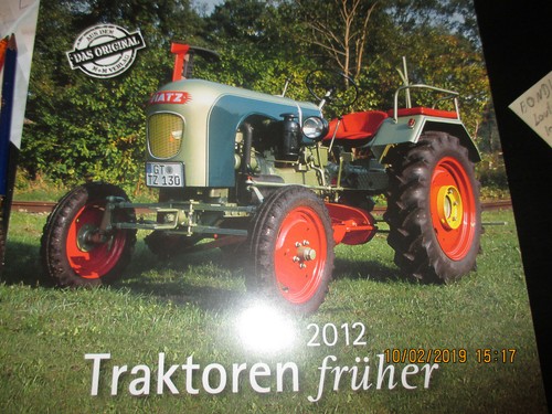 Kalender traktor 2012 - traktor,