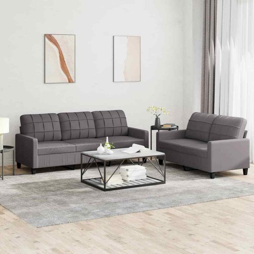 Tlg sofagarnitur mit kissen - 2-tlg.,