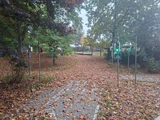 Ampelanlage, Kinderlernampel Outdoor für den Spielplatz, mit 8 Masten, LED, 