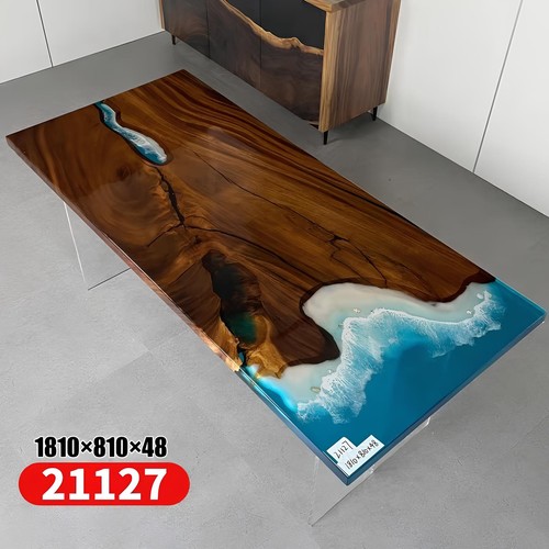 Esstisch river table echtes - river,
