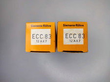 2x ECC83 / 12AX7  Siemens