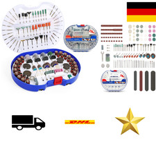 Kunststoffkoffer Multifunktionszubehör | Schleif-Bohr-Gravier-Set | 276tlg